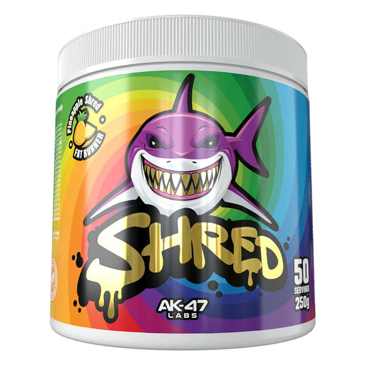 AK-47 Labs Shred Fatburner 250g Pineapple | Top Rated Sports Supplements at MySupplementShop.co.uk