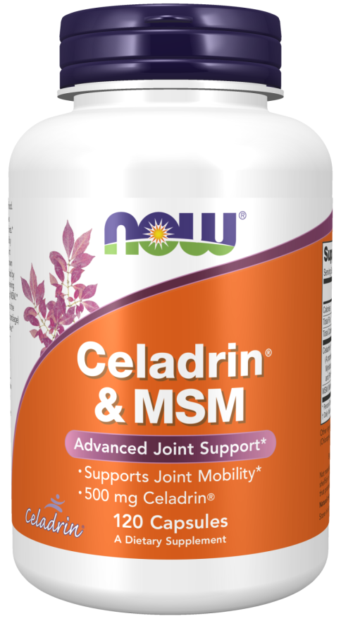 NOW Foods Celadrin & MSM, 500mg - 120 caps