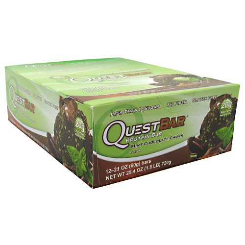 Quest Nutrition Bar 12x60g Mint Chocolate Chunk