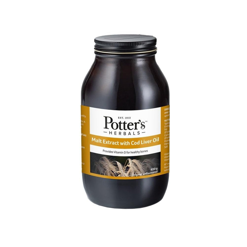 Potter's Malt Extract With Cod Liver Oil - 650ml - Joint Care at MySupplementShop by Potter's Herbals