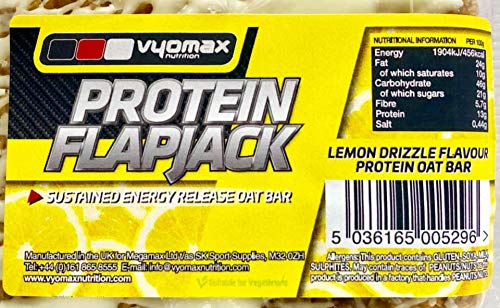 Vyomax Nutrition Protein Flapjack 100g - Sports Nutrition at MySupplementShop by Vyomax Nutrition