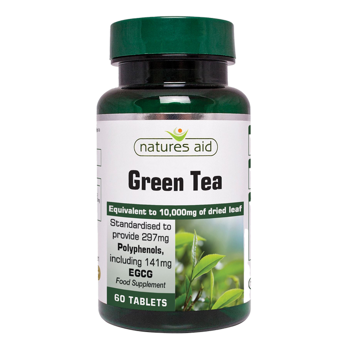 Natures Aid Grüner Tee 10000 mg 60 Tabletten