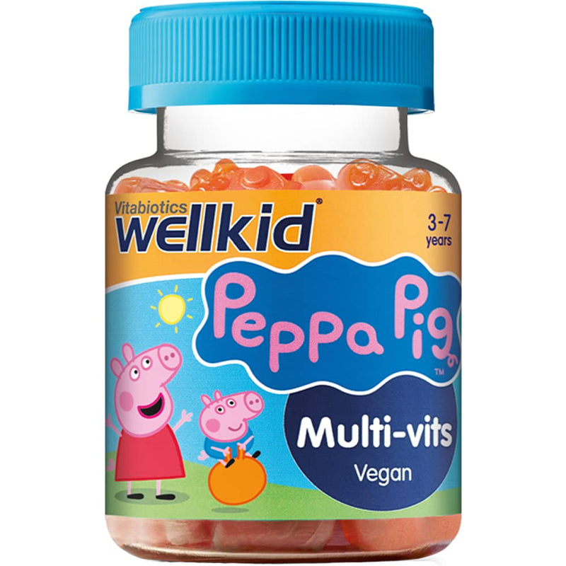 Vitabiotics WellKid Peppa Pig Multi-Vits Soft Jellies 3-7 Years x 30 - Children at MySupplementShop by Vitabiotics