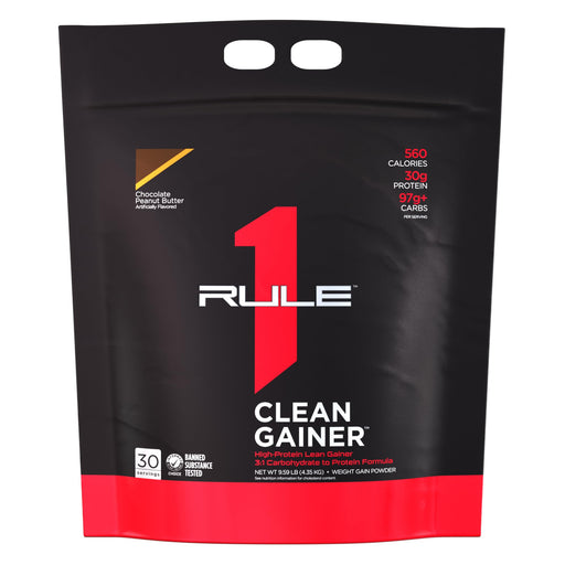 Rule One R1 Clean Gainer, Chocolate Peanut Butter - 4350g Best Value Nutritional Supplement at MYSUPPLEMENTSHOP.co.uk