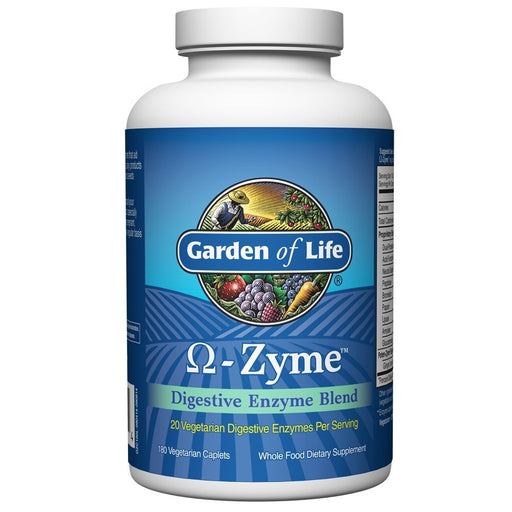 Garden of Life Omega Zyme - 180 vcaps | High-Quality Health and Wellbeing | MySupplementShop.co.uk