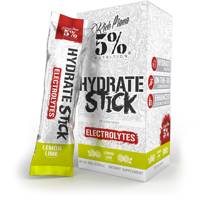 5% Nutrition Hydrate - Legendary Series Stick Packs - 10 x 9g