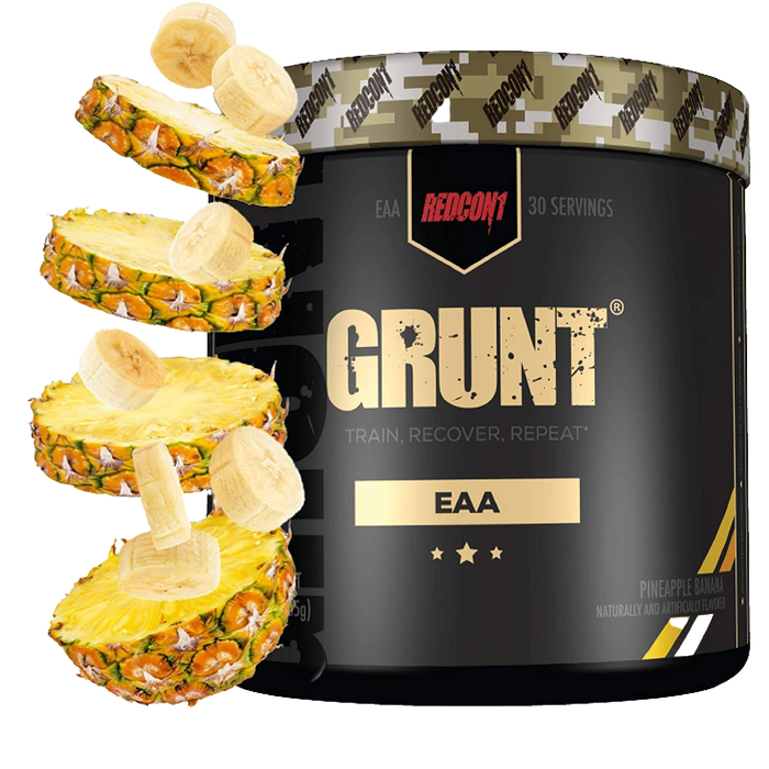 Redcon1 Grunt - EAA, Pineapple Banana - 285 grams