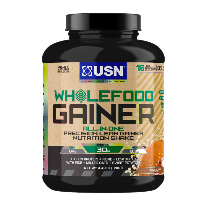 USN Wholefood Gainer 2kg Schokolade