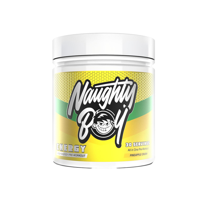 Naughty Boy Energy 390g Pineapple Crush