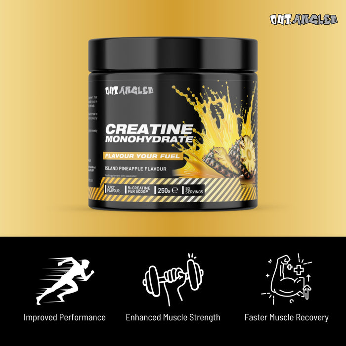 Outangled Creatine Monohydrate 250g - Creatine at MySupplementShop by OUT ANGLED