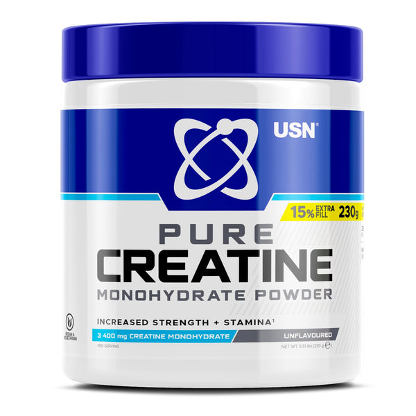 USN Creatine Micronized Monohydrate 230g - Creatine at MySupplementShop by USN