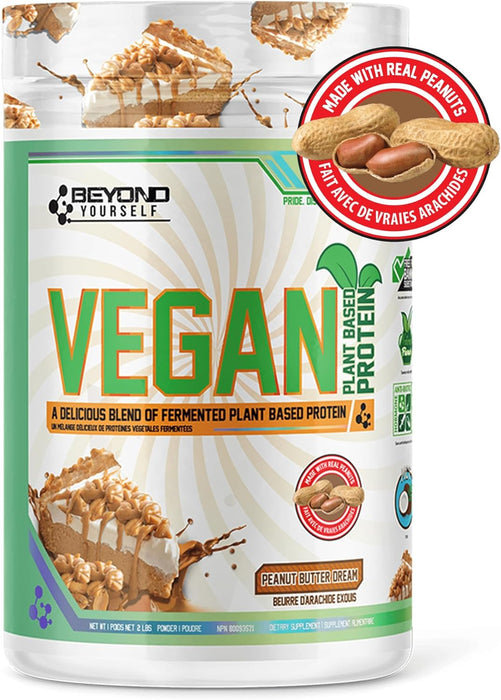 Beyond Yourself Vegan Protein 909g Brownie-Teig