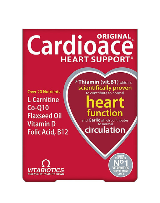 Vitabiotics Cardioace 30 Tablets - Heart Health at MySupplementShop by Vitabiotics