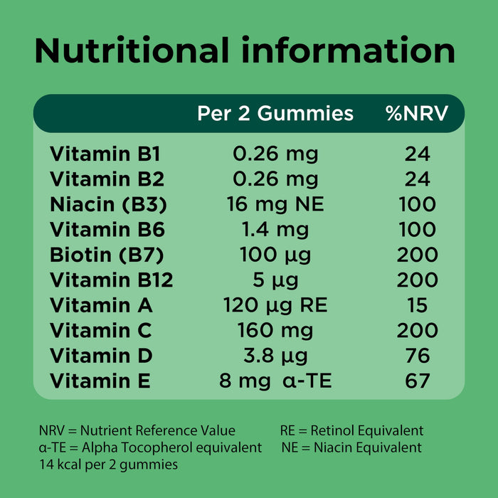 Berocca Multi-Action 60 Gummies Cherry - Adult Multi Vits at MySupplementShop by Berocca