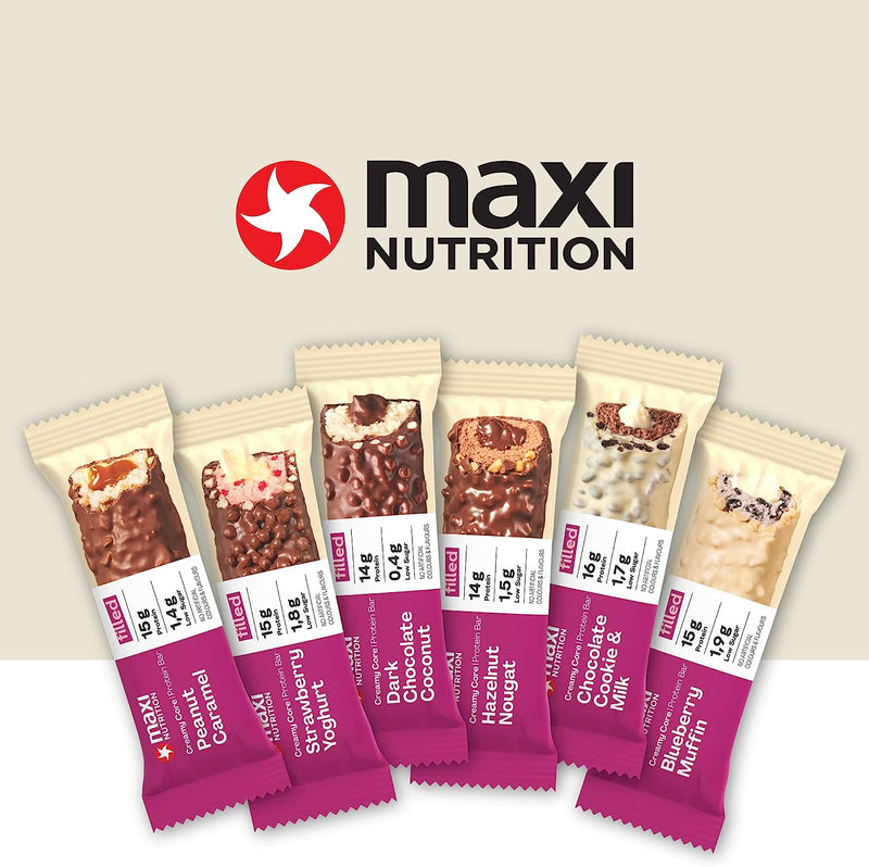 Maxi Nutrition Cremiger Kernriegel 12x45g Blaubeermuffin