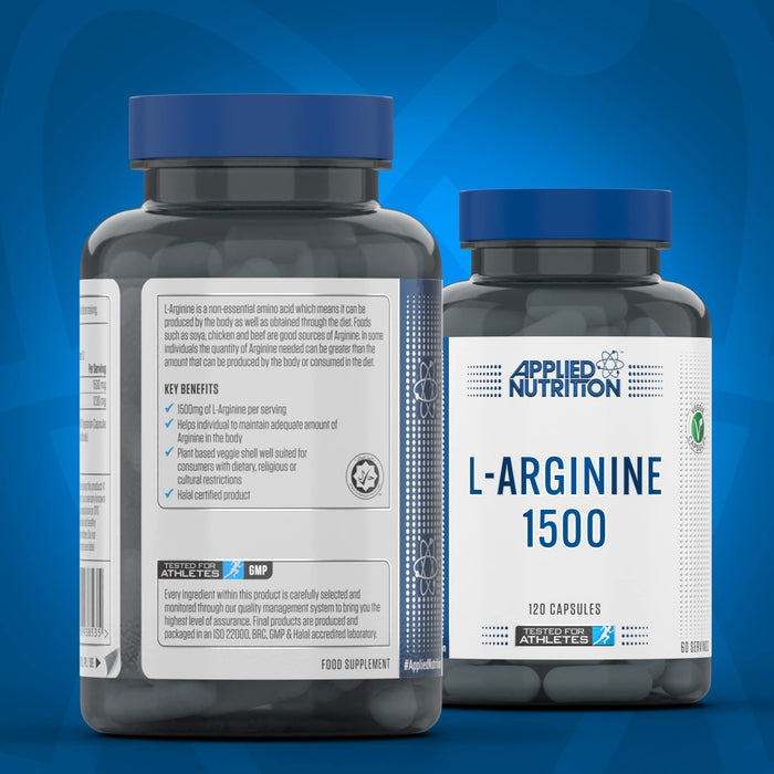 Applied Nutrition L-Arginine 1500 - 120 caps (EAN 634158938535)