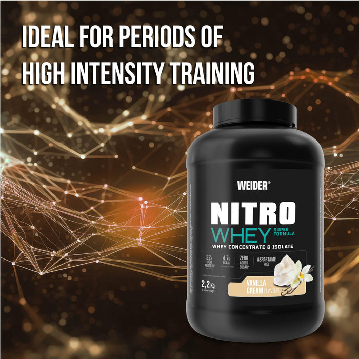 Weider Nitro Whey Super Formula 2200g - Whey Proteins at MySupplementShop by Weider