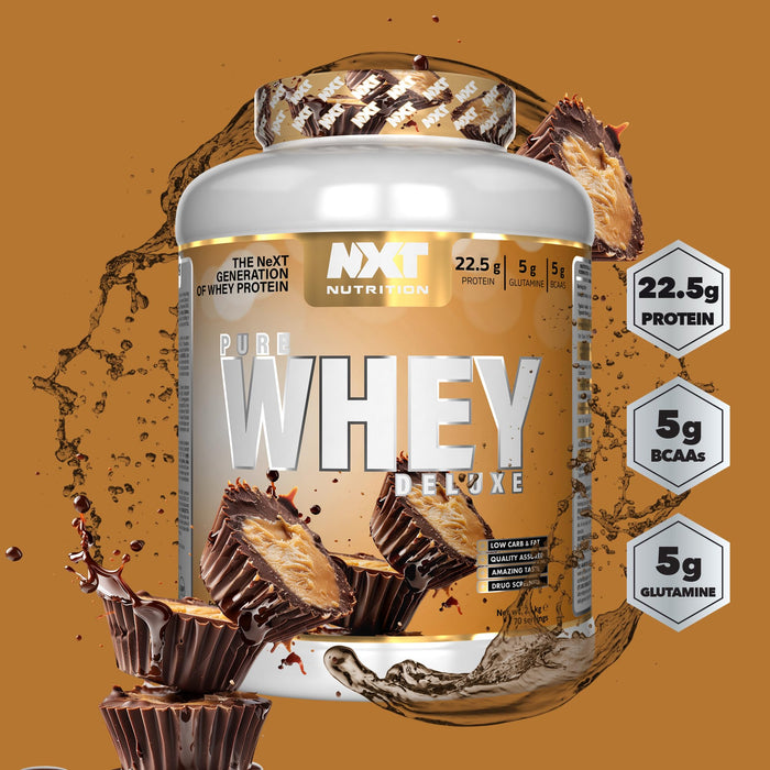 NXT Nutrition Pure Whey Deluxe 2.1kg - Whey Proteins at MySupplementShop by NXT Nutrition