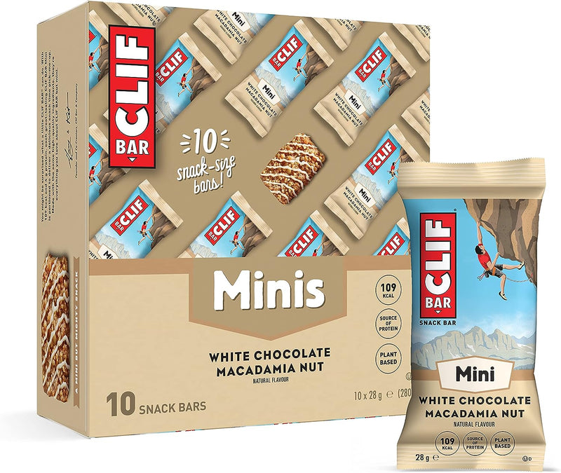CLIF Riegel Mini 10x28g Weiße Schokolade Macadamianuss