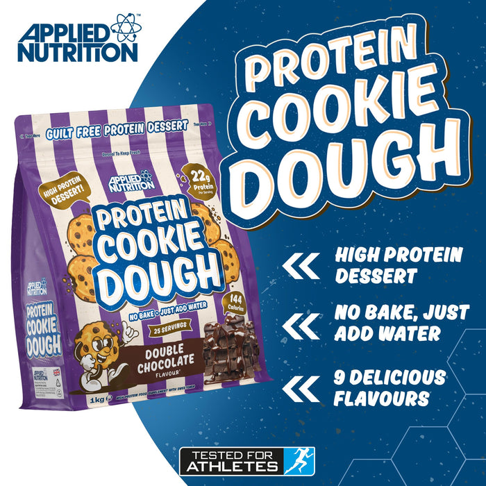 Applied Nutrition Protein Cookie Dough 1kg - Whey Proteins at MySupplementShop by Applied Nutrition