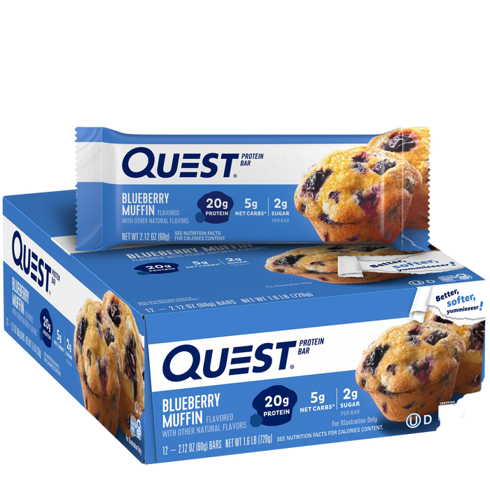 Quest Nutrition Bar 12x60g Blaubeermuffin