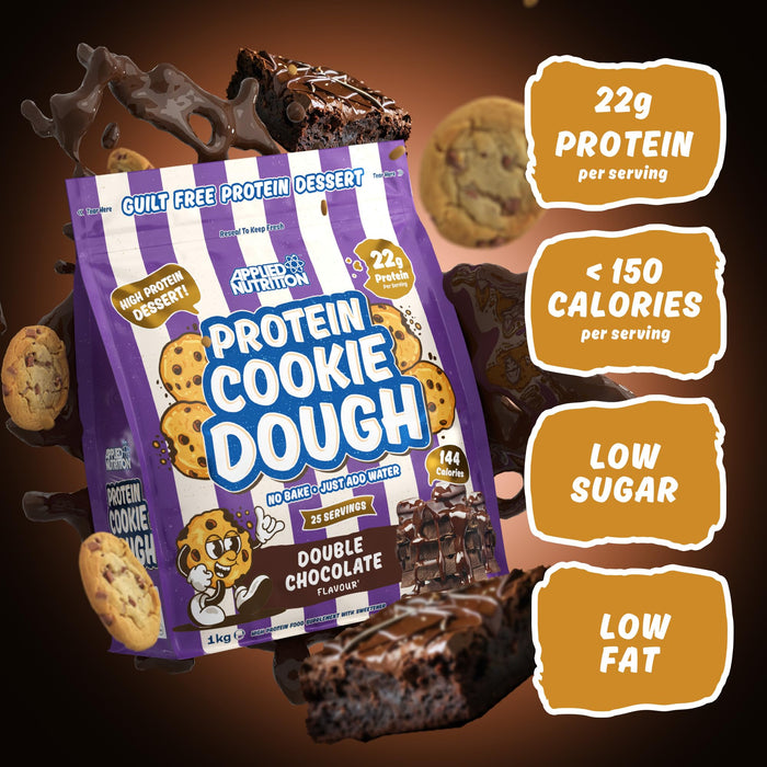 Applied Nutrition Protein Cookie Dough 1kg - Whey Proteins at MySupplementShop by Applied Nutrition