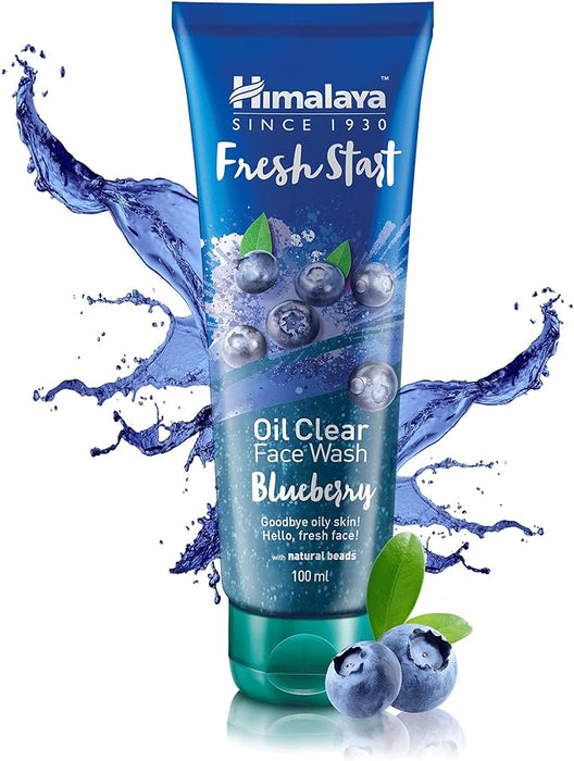 Himalaya Fresh Start Oil Clear Face Wash, Blaubeere – 100 ml.