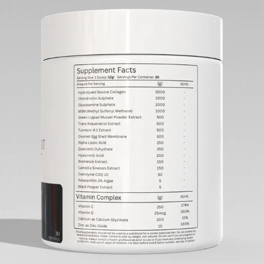 Apex Formulas Joint Support 360g - Sports Nutrition at MySupplementShop by Apex Formulas