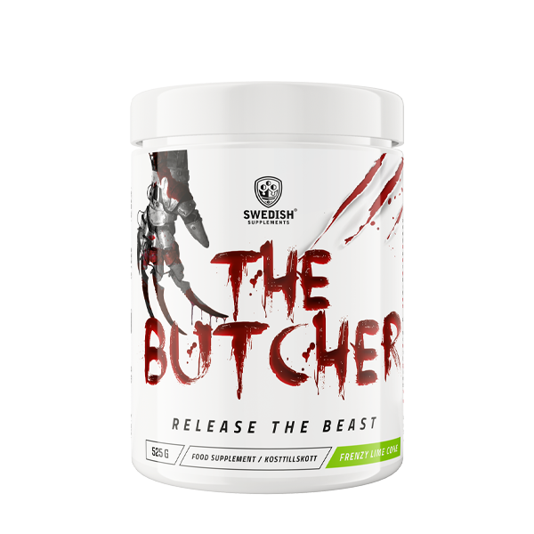 Swedish Supplements The Butcher 525g Frenzy Lime Coke | Top Rated Sports Supplements at MySupplementShop.co.uk