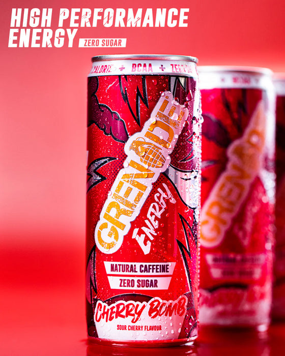 Grenade Energy Sugar Free Energy Drink 12x330ml - Sports Nutrition at MySupplementShop by Grenade