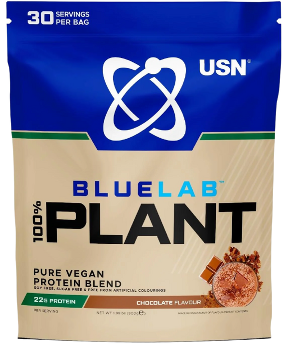 USN 100 % Pflanzenprotein 900 g Schokolade