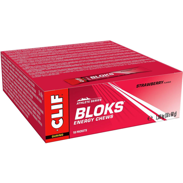 CLIF Bloks Energy Chews 18x60g Schwarzkirsche
