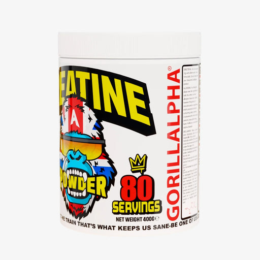 Gorillalpha Creatine 400g - Creatine at MySupplementShop by Gorillalpha