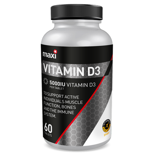 Maxi Nutrition Vitamin D3 120Caps | Premium Sports Nutrition at MySupplementShop.co.uk