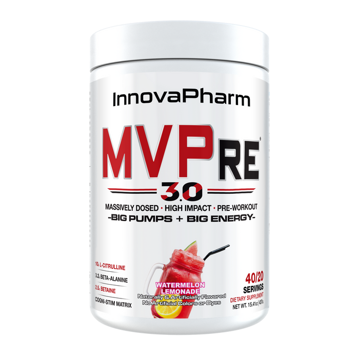 Innovapharm MVPRE 3.0 40/20 Servings - Pre Workout at MySupplementShop by Innovapharm