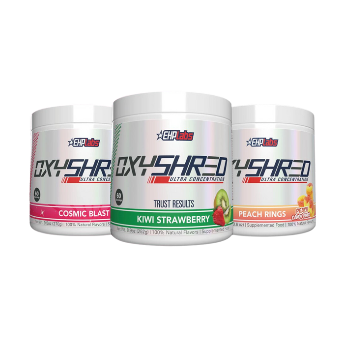 OxyShred Ultra Concentration 60 Servings - Fat Burners at MySupplementShop by EHP Labs