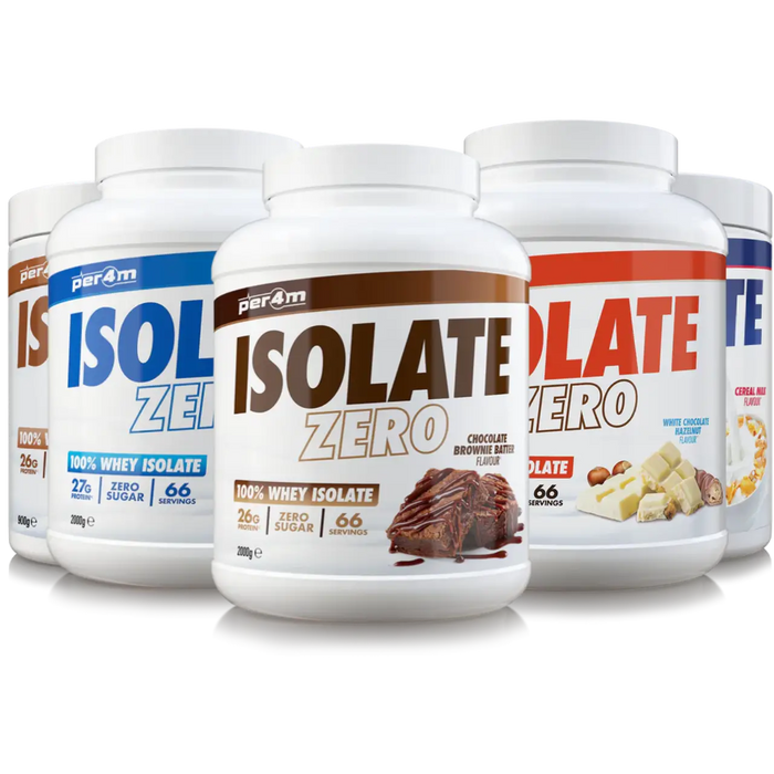 PER4M Whey Isolate – 26g Protein | Zero Sugar, Grass-Fed, Gluten-Free