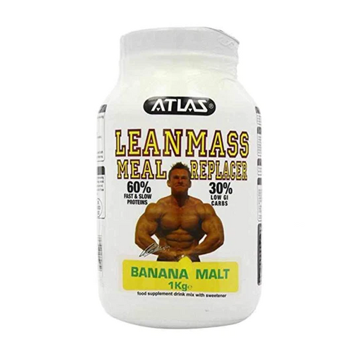 Atlas Leanmass MRP 1.5kg - Banana & Malt - Meal Replacement at MySupplementShop by Atlas Leanmass MRP