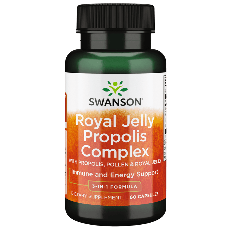 Swanson Royal Jelly Propolis Complex 60 Caps | Top Rated Sports Supplements at MySupplementShop.co.uk