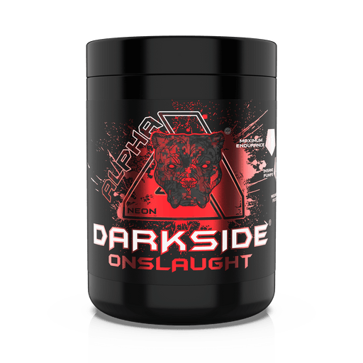 Alpha Neon Darkside Onslaught 60 Servings Purple Punch Best Value Pre Workout at MYSUPPLEMENTSHOP.co.uk