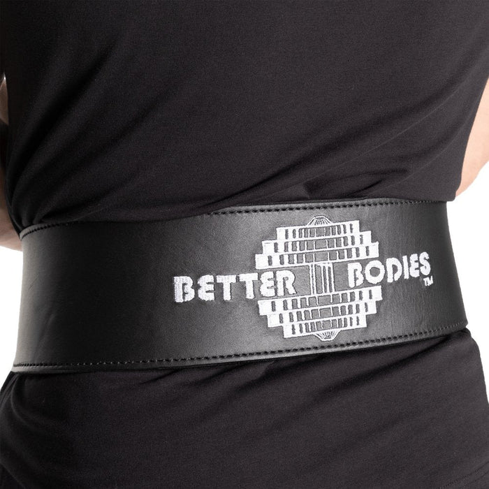 Better Bodies BB Lifting Belt - Black - Lifting Belt at MySupplementShop by Better Bodies