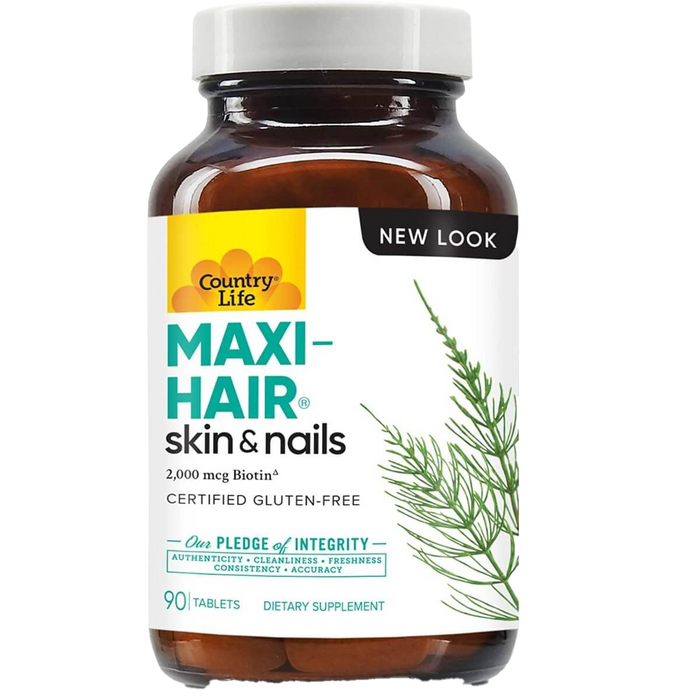 Country Life Maxi-Hair 90 Tablets