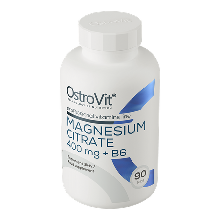 OstroVit Magnesium Citrate 400mg + B6 90 Tablets