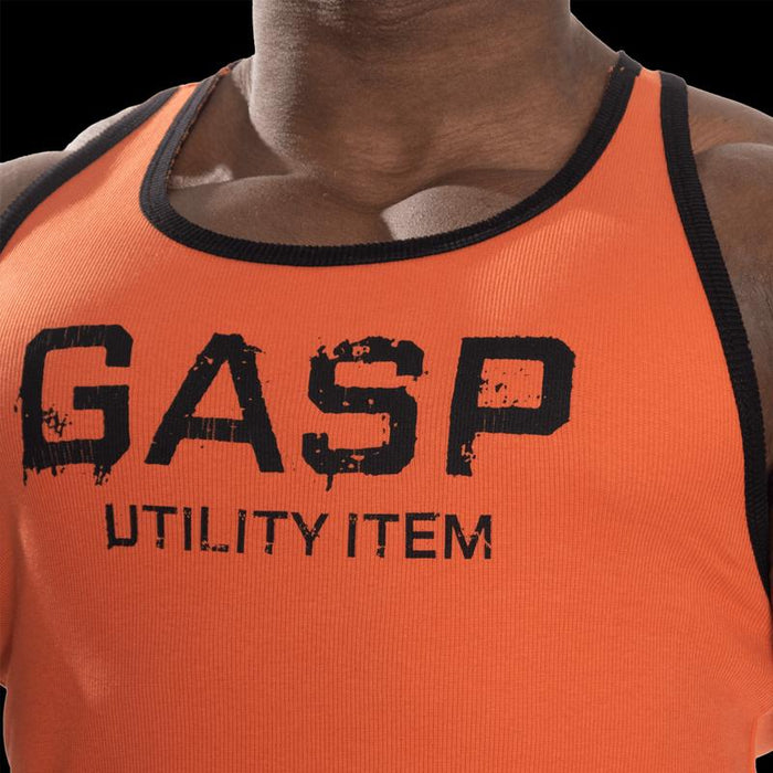 GASP Ribbed T-Back - Flame