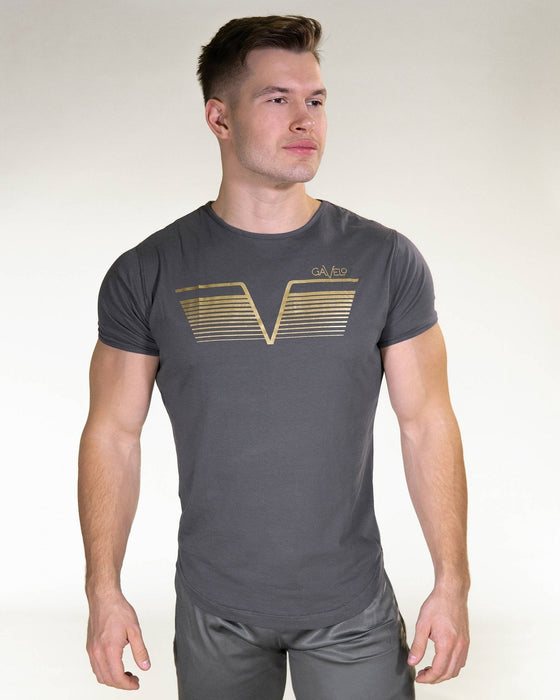 Gavelo Sports Tee Asphalt - Large - Sports Tee at MySupplementShop by Gavelo