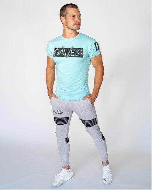 Gavelo Sports Tee - Gulf Stream Blue - XXL - Sports Tee at MySupplementShop by Gavelo