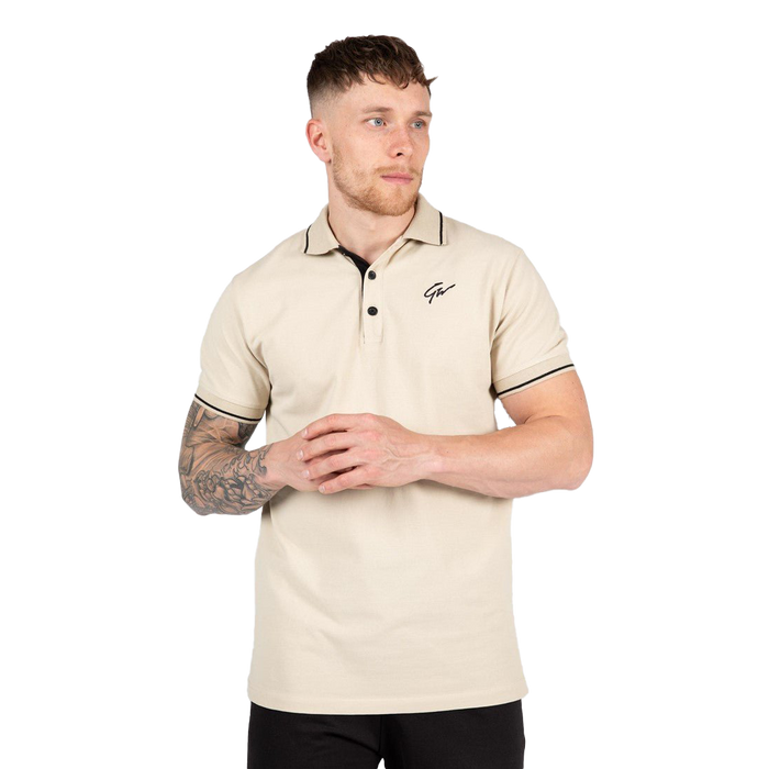 Gorilla Wear Delano Polo Beige/Black