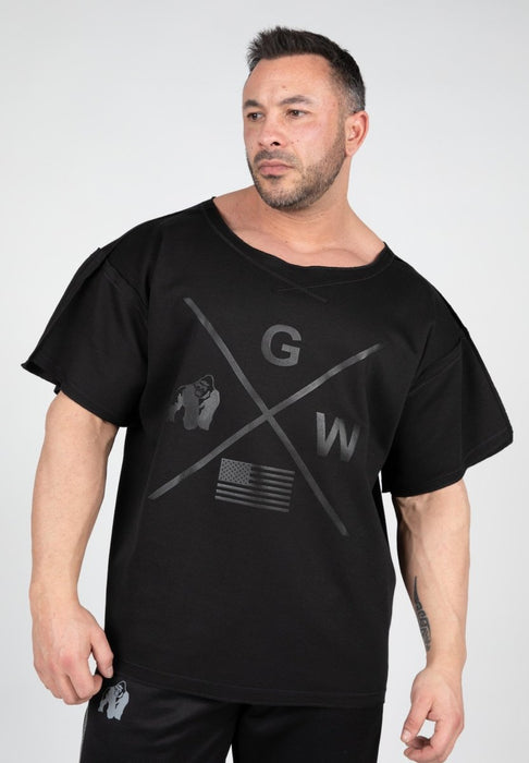 Gorilla Wear Sheldon Work Out Top - Black - Top at MySupplementShop by Gorilla Wear