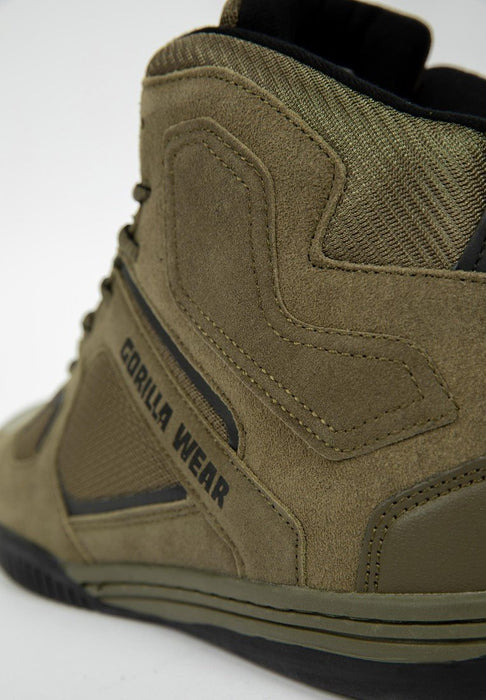 Gorilla Wear Troy High Tops - Army Green - EU 43 - High Tops at MySupplementShop by Gorilla Wear