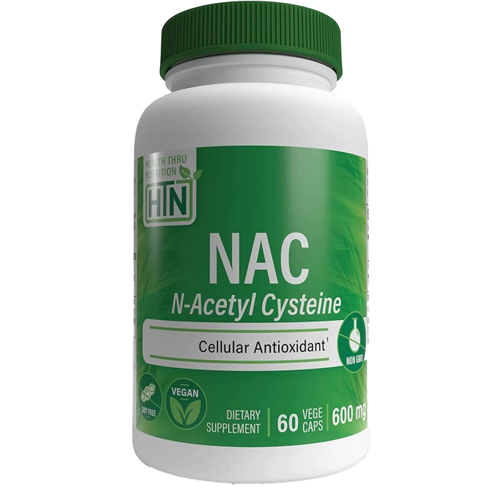 Health Thru Nutrition NAC N-Acetylcystein, 600 mg – 60 Kapseln